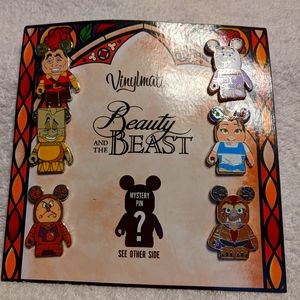 Disney Beauty & the Beast Vinylmation Collector's Pin Set